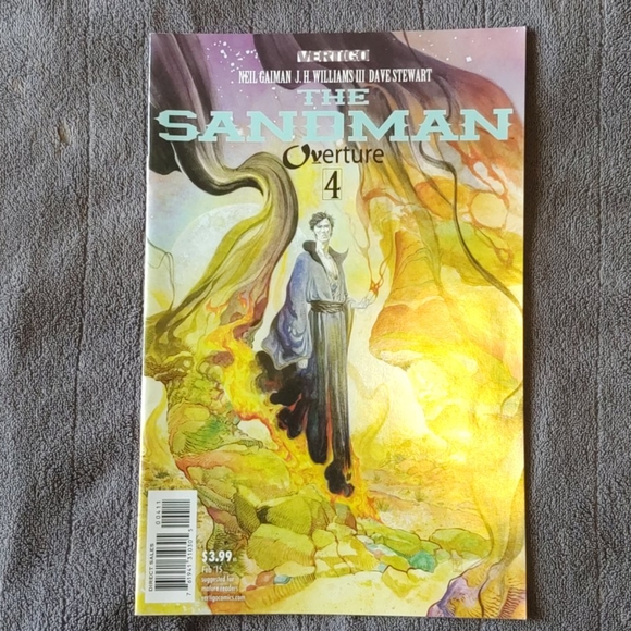 Neil gaiman's the sandman overture 4 comic book - Picture 1 of 3